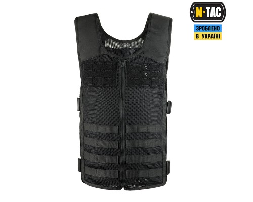M-TAC ЖИЛЕТ ПОЛИЦИЯ LITE BLACK