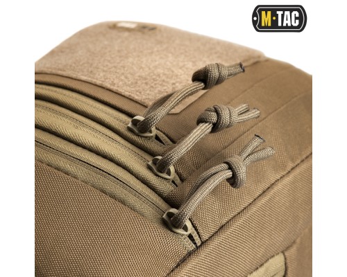 M-TAC СУМКА-КОБУРА НАПЛЕЧНАЯ С ЛИПУЧКОЙ COYOTE
