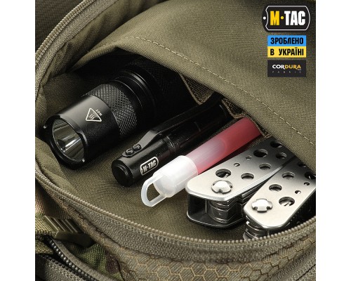 M-TAC СУМКА SLING PISTOL BAG ELITE HEX MULTICAM/RANGER GREEN