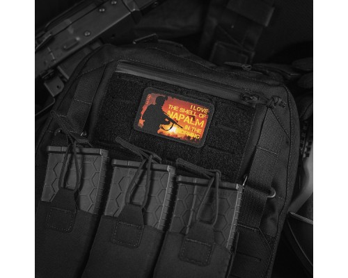 M-TAC НАШИВКА SMELL OF NAPALM BLACK