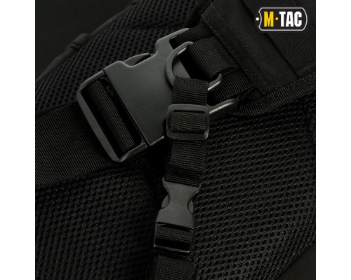 M-TAC РЮКЗАК ОДНОЛЯМОЧНЫЙ ARMADILLO BLACK