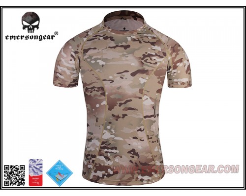 Футболка EMERSON Skin Tight Base Layer Camo Running Shirt Multicam