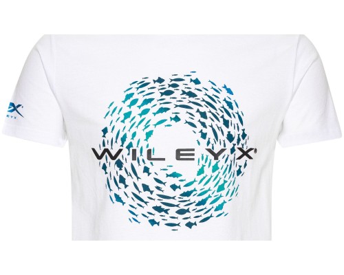 Футболка WILEY X FISH T-SHIRT White Cotton w/ Wiley X