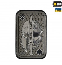 M-TAC НАШИВКА MOLON LABE ACE (ЖАККАРД) ОЛИВА