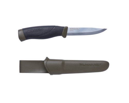 Нож Morakniv 12494 Companion Green Heavy Duty MG углеродистая сталь