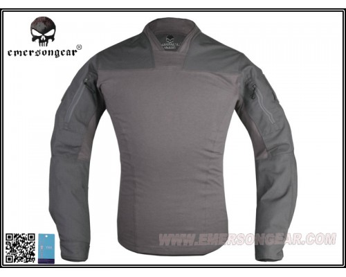 Тактическая рубашка EmersonGear Arc Style LEAF Talos LT Halfshell Wolf Grey