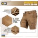 M-TAC ШОРТЫ AGGRESSOR SHORT COYOTE BROWN