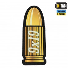M-TAC НАШИВКА 9X19 AMMO BLACK/GID