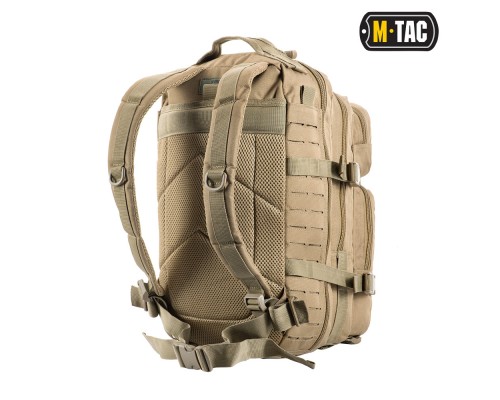 M-TAC РЮКЗАК ASSAULT PACK LASER CUT TAN