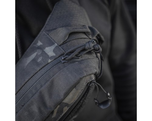 M-TAC СУМКА WAIST BAG ELITE HEX MULTICAM BLACK/BLACK