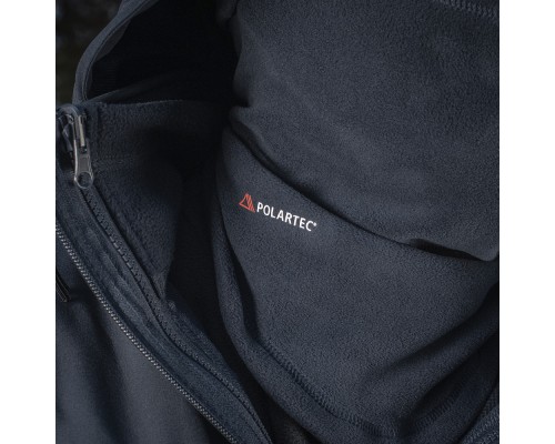 M-TAC ШАРФ-ТРУБА АНАТОМИЧЕСКИЙ С ЗАТЯЖКОЙ POLARTEC DARK NAVY BLUE