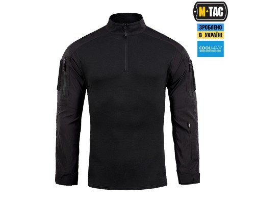 M-TAC РУБАШКА БОЕВАЯ ЛЕТНЯЯ BLACK