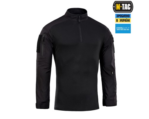 M-TAC РУБАШКА БОЕВАЯ ЛЕТНЯЯ BLACK
