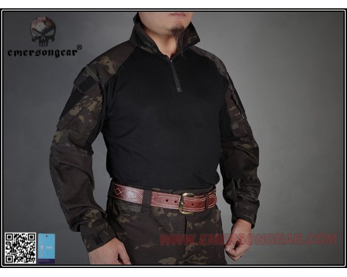 Тактическая рубашка EmersonGear G3 Combat Shirts Multicam Black