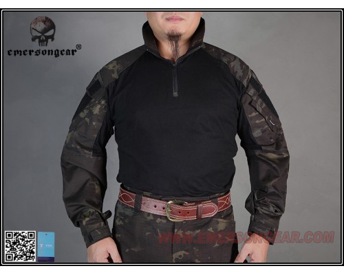 Тактическая рубашка EmersonGear G3 Combat Shirts Multicam Black