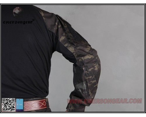Тактическая рубашка EmersonGear G3 Combat Shirts Multicam Black