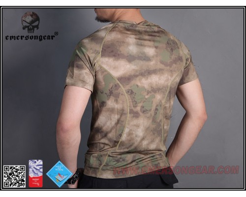 Футболка EMERSON Skin Tight Base Layer Camo Running Shirt Atacs FG