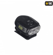 M-TAC ФОНАРИК С КРЕПЛЕНИЕМ НА ГОЛОВНОЙ УБОР ЧЕРНЫЙ