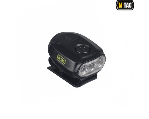 M-TAC ФОНАРИК С КРЕПЛЕНИЕМ НА ГОЛОВНОЙ УБОР ЧЕРНЫЙ