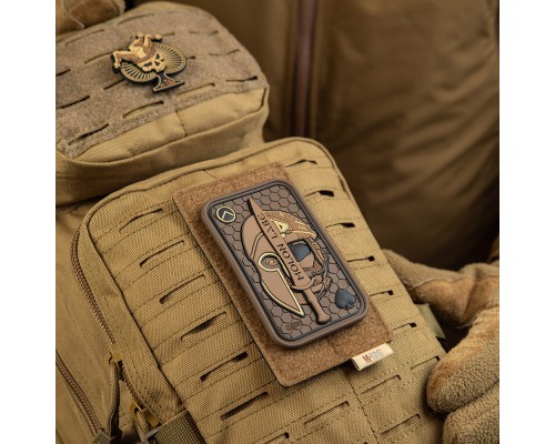 M-TAC НАШИВКА MOLON LABE ACE 3D PVC COYOTE