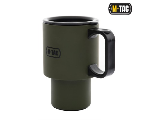 M-TAC ТЕРМОКРУЖКА 450 МЛ. С КРЫШКОЙ ОЛИВА