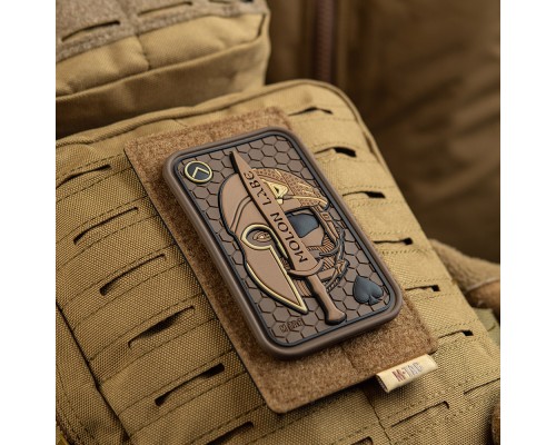 M-TAC НАШИВКА MOLON LABE ACE 3D PVC COYOTE