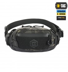 M-TAC СУМКА WAIST BAG ELITE HEX MULTICAM BLACK/BLACK