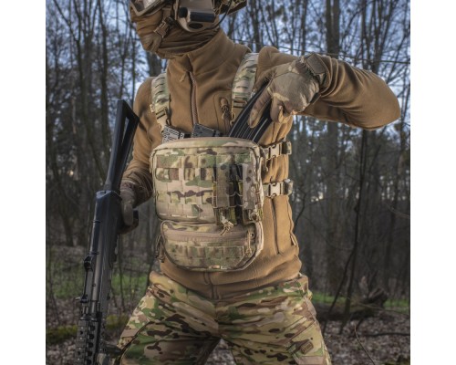 Нагрудная сумка M-TAC CHEST RIG MILITARY ELITE MULTICAM