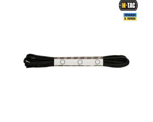 M-TAC ШНУРКИ ПАРАКОРД BLACK