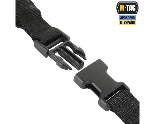 M-TAC РЕМЕНЬ ОРУЖЕЙНЫЙ ОДНОТОЧЕЧНЫЙ ЭЛАСТИЧНЫЙ BLACK