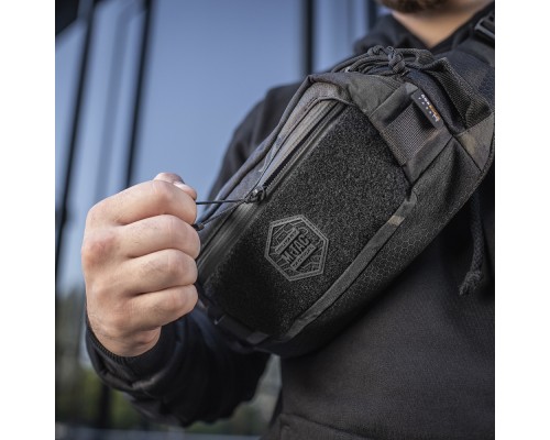 M-TAC СУМКА WAIST BAG ELITE HEX MULTICAM BLACK/BLACK