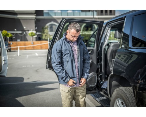 Куртка COUGAR® QSA™ + HID™ Jacket - Soft Shell Windblocker - Navy Blue