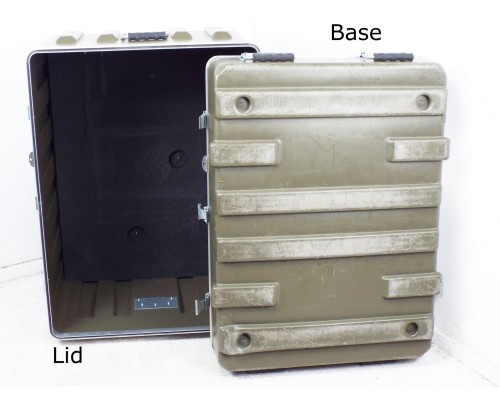 Швейцарский транспортировочный кейс из ABS пластика и алюминия Olive