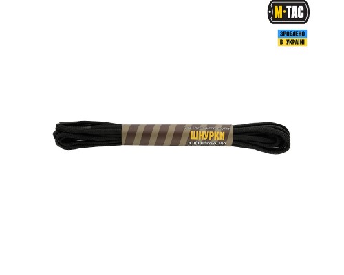 M-TAC ШНУРКИ ПАРАКОРД BLACK