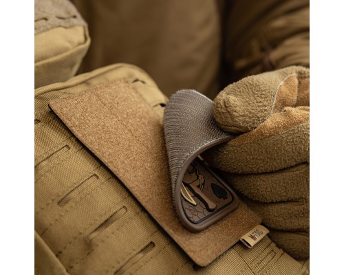 M-TAC НАШИВКА MOLON LABE ACE 3D PVC COYOTE