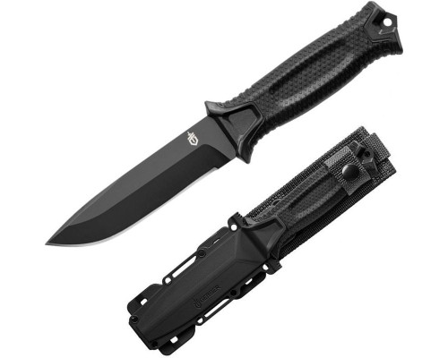 Нож Gerber Strongarm Fixed Blade Knife Black Fine Edge Box