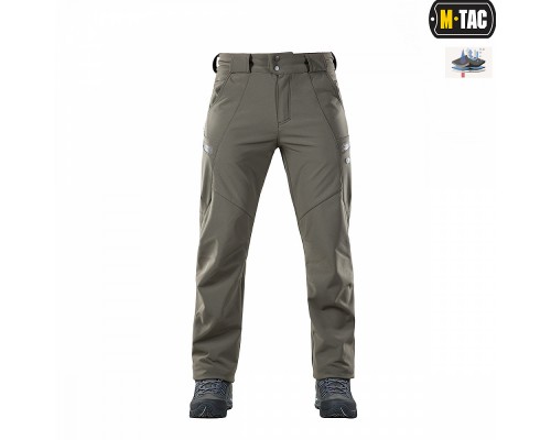 M-TAC БРЮКИ SOFT SHELL WINTER OLIVE