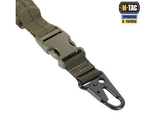 M-TAC РЕМЕНЬ ОРУЖЕЙНЫЙ ОДНОТОЧЕЧНЫЙ ЭЛАСТИЧНЫЙ RANGER GREEN