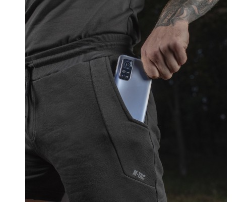 M-TAC ШОРТЫ SPORT FIT COTTON BLACK