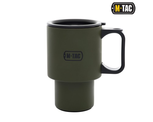 M-TAC ТЕРМОКРУЖКА 450 МЛ. С КРЫШКОЙ ОЛИВА