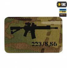M-TAC НАШИВКА AR-15 2235,56 LASER CUT MULTICAMBLACK