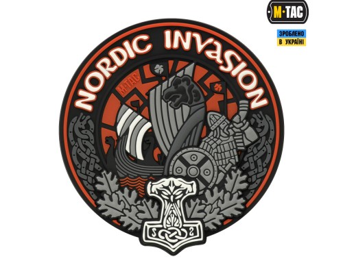 M-TAC НАШИВКА NORDIC INVASION 3D ПВХ