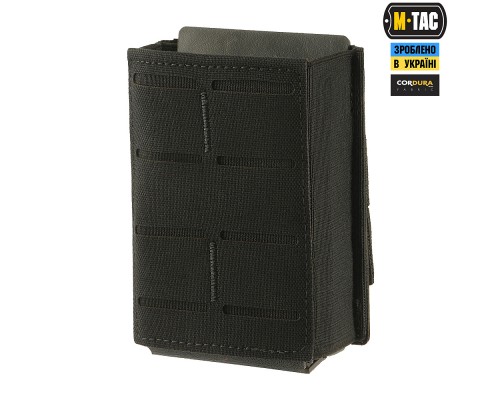M-TAC ПОДСУМОК ДЛЯ МАГАЗИНА НА РЕЗИНКЕ (10 СМ) LASER CUT BLACK