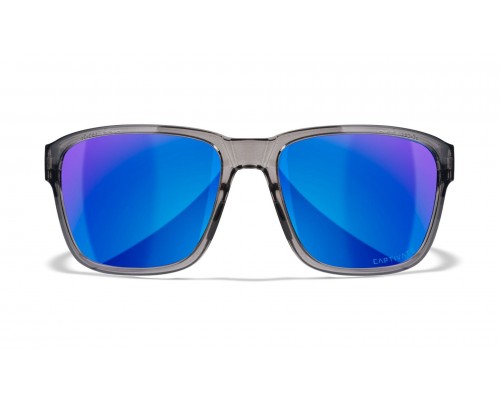 Очки WILEY X TREK CAPTIVATE™ Polarized Blue Mirror Gloss Crystal Dark Grey
