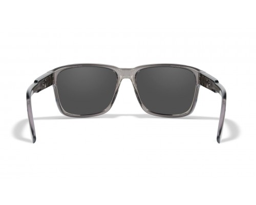 Очки WILEY X TREK CAPTIVATE™ Polarized Blue Mirror Gloss Crystal Dark Grey