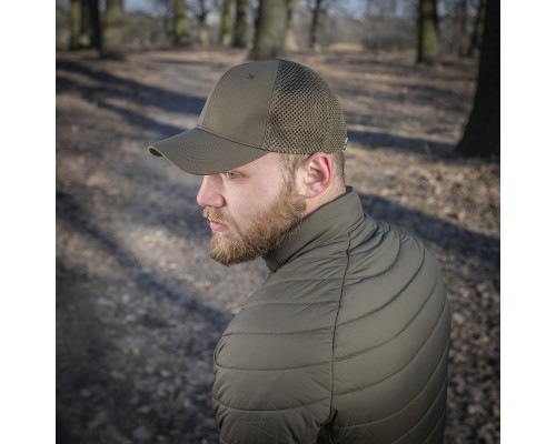 M-TAC БЕЙСБОЛКА С СЕТКОЙ FLEX РИП-СТОП DARK OLIVE
