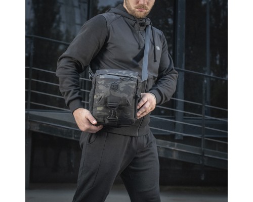 M-TAC СУМКА SATELLITE MAGNET BAG ELITE HEX MULTICAM BLACK/BLACK