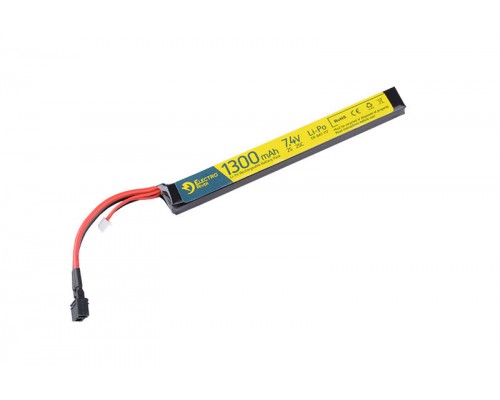 Аккумулятор LiPo 7,4V 1300mAh 25/50C T-connect (DEANS)