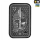 M-TAC НАШИВКА DEUS VULT ACE (ЖАККАРД) СЕРАЯ