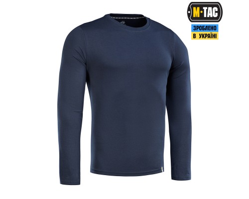 M-TAC ФУТБОЛКА ДЛИННЫЙ РУКАВ 93/7 DARK NAVY BLUE